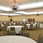 Elizabeth Leigh Ballroom (5,604 sq ft): seat up to 400 people